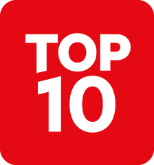 top 10 by country